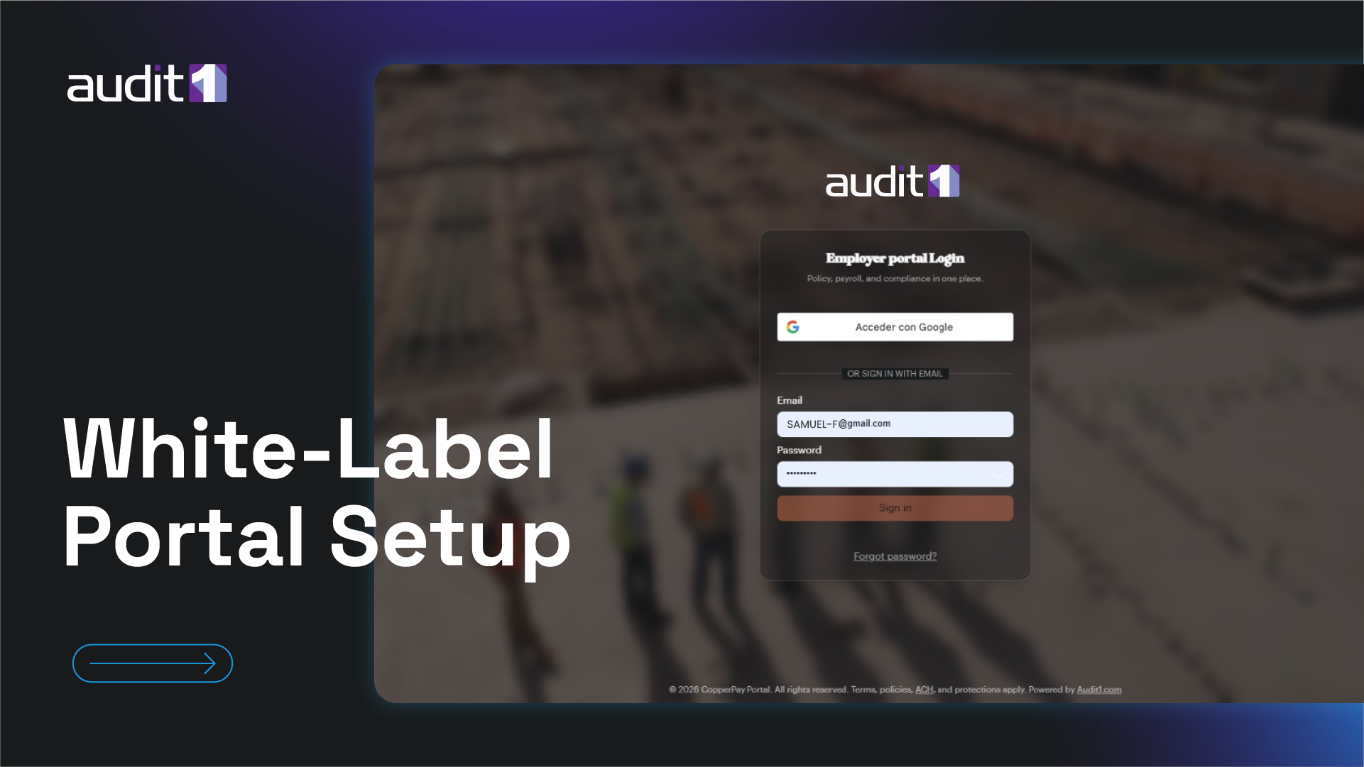 White-Label Portal Setup